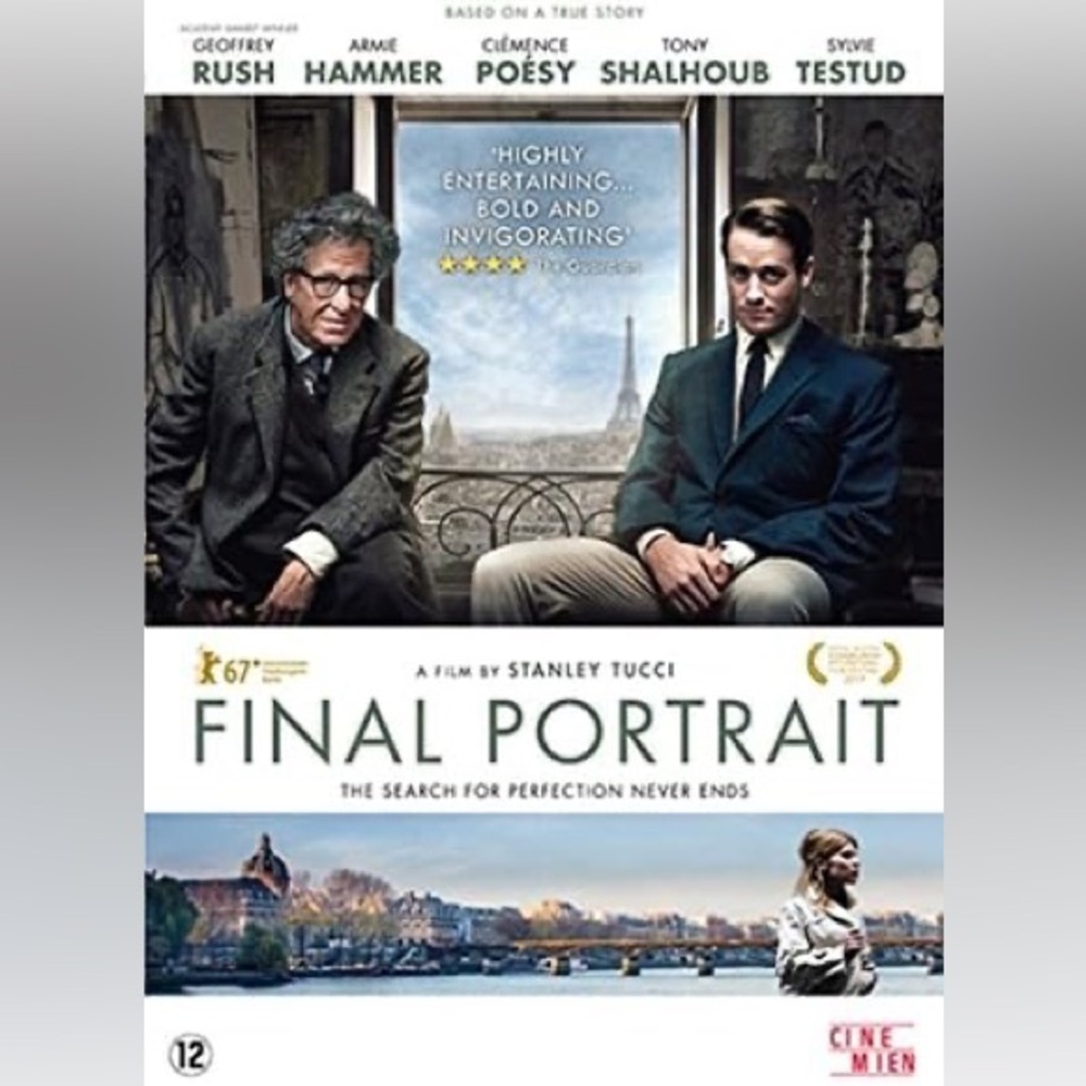 DVD the Life of Giacometti ✨ Final Portrait Movie English Only